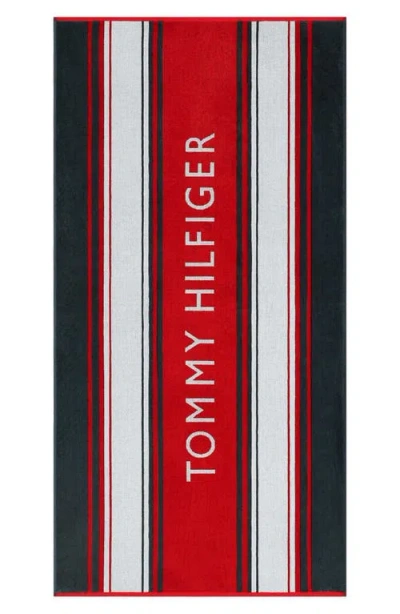 Tommy Hilfiger Hampton Stripe Beach Towel In Multi