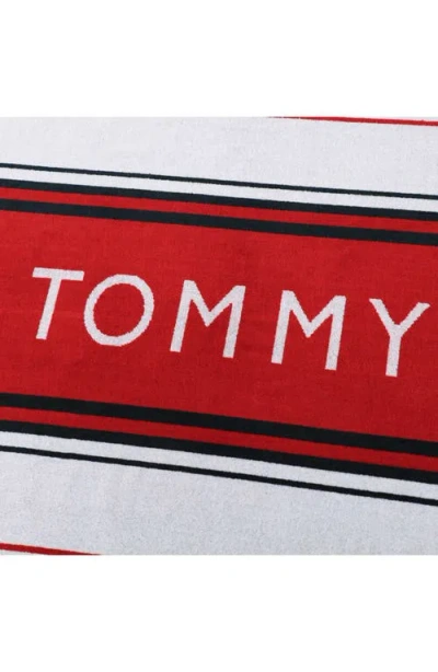 Tommy Hilfiger Hampton Stripe Beach Towel In Multi