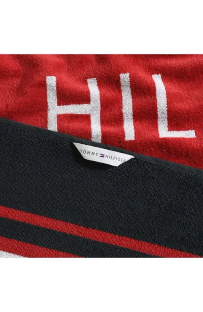 Tommy Hilfiger Hampton Stripe Beach Towel In Multi