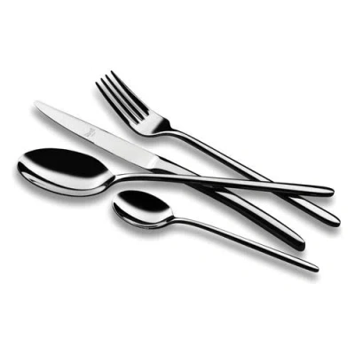 Mepra Mosella 24-piece Flatware Set In Silver