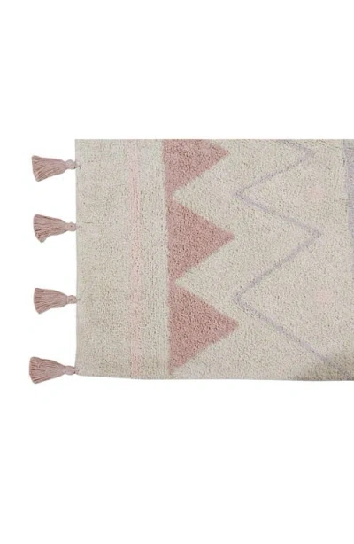 Lorena Canals Zigzag Stripe Washable Rug In Multi