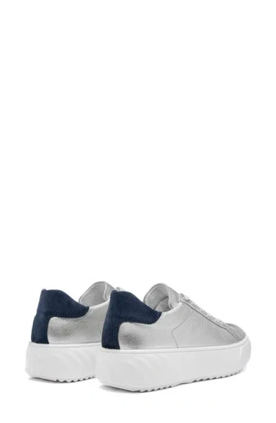 Ara Mikky Platform Sneaker In Silver
