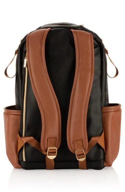 Itzy Ritzy Boss Plus Diaper Backpack In Brown