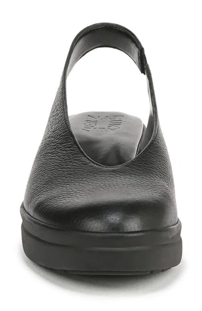 Naturalizer Sutton Slingback Platform Wedge Pump In Black