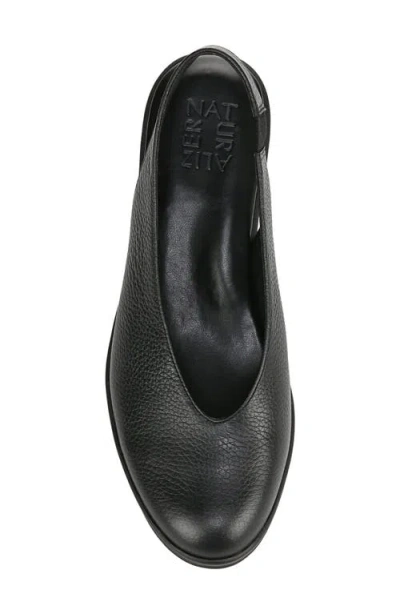 Naturalizer Sutton Slingback Platform Wedge Pump In Black