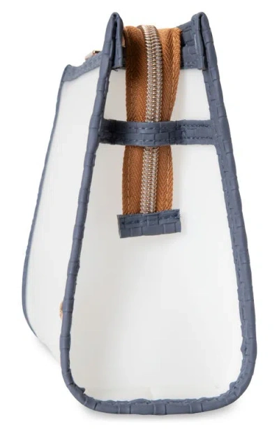 Stephanie Johnson Medium Zip Cosmetic In Blue