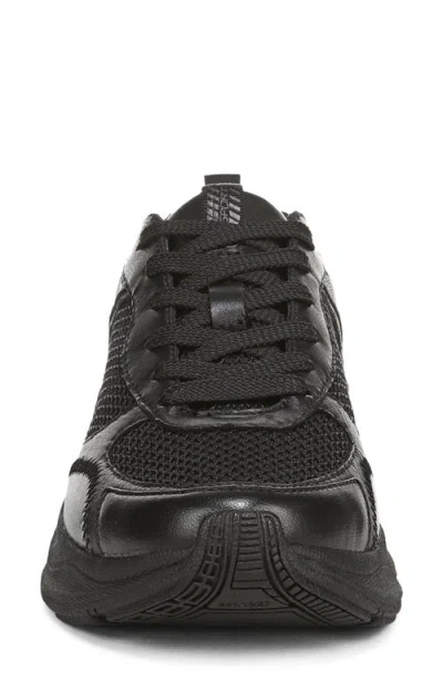 Naturalizer Wide Width Zoie Sneaker In Black