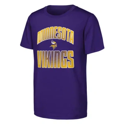 Outerstuff Youth  Purple Minnesota Vikings Never Quit 2-pack T-shirt Set In Purple
