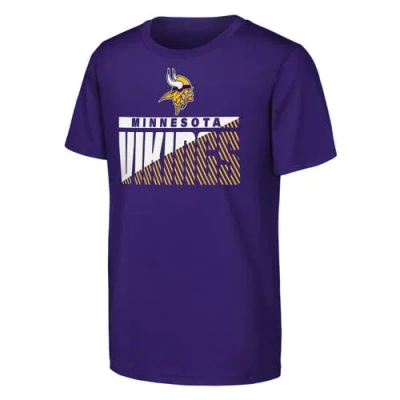 Outerstuff Youth  Purple Minnesota Vikings Never Quit 2-pack T-shirt Set In Purple