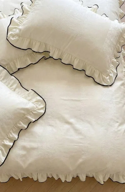 Ever Lasting Silky Ruffle Bedding Set