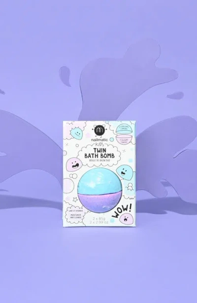 Nailmatic 2-pack Twin Bath Bombs In Multi