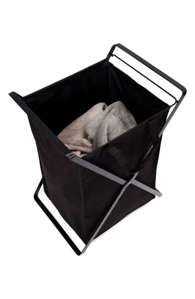 Yamazaki Laundry Hamper In Black