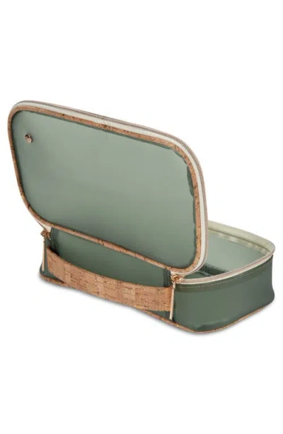 Stephanie Johnson Medium Makeup Case In Green