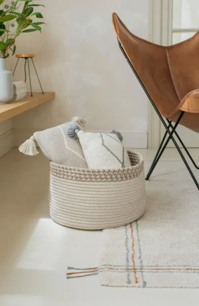 Lorena Canals Kilo Basket In White