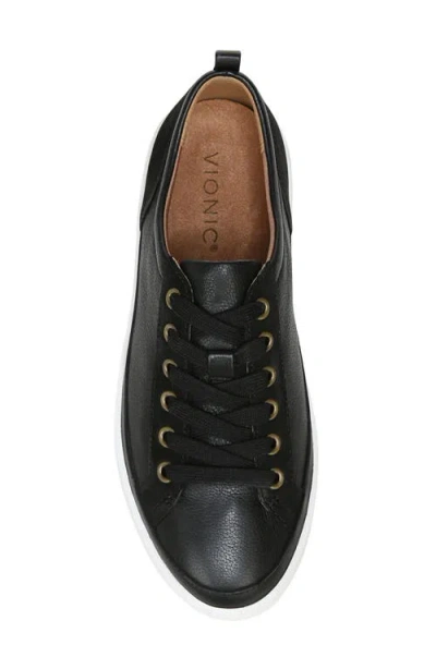 Vionic Winny Low Top Sneaker In Black