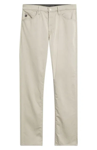 Ag Everett Commuter Performance Slim Straight Pants In Neutral