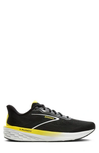 Brooks Launch 12 Running Sneaker In Black