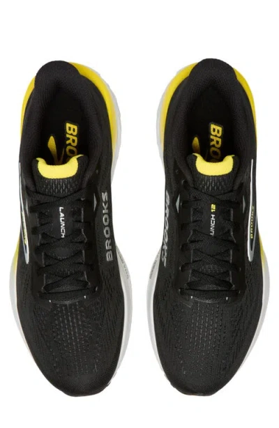 Brooks Launch 12 Running Sneaker In Black