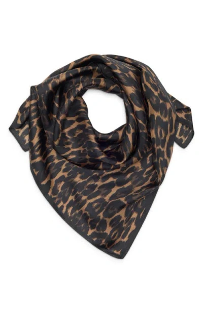 Nordstrom Printed Square Silk Scarf In Multi