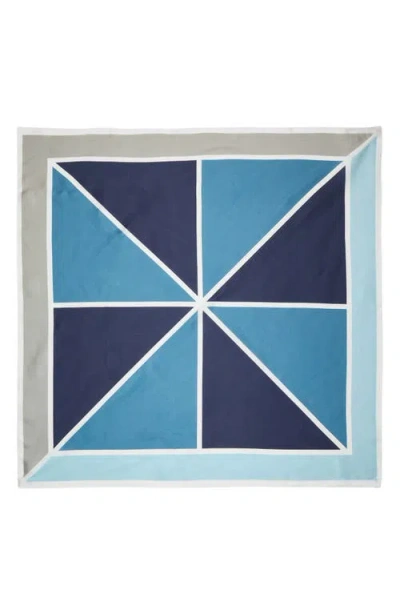 Nordstrom Printed Square Silk Scarf In Multi