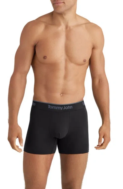 Tommy John Assorted 3-pack Second Skin 4-inch Stretch Modal Boxer Briefs In Multi