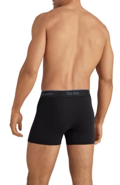 Tommy John Assorted 3-pack Second Skin 4-inch Stretch Modal Boxer Briefs In Multi