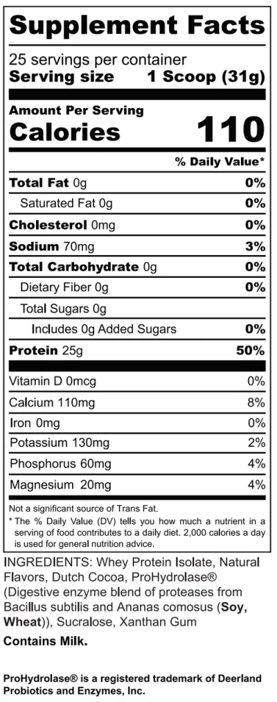 Swolverine Whey Protein Isolate