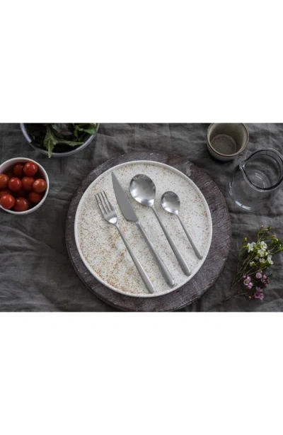 Mepra Linea Ice 5-piece Place Setting In Black