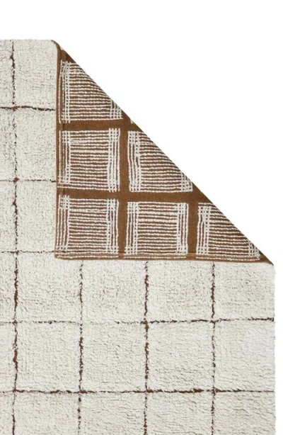 Lorena Canals Woolablemosaic Washable Wool Rug In Gray