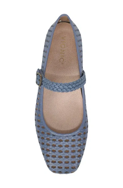 Vionic Alameda Woven Mary Jane Flat In Multi