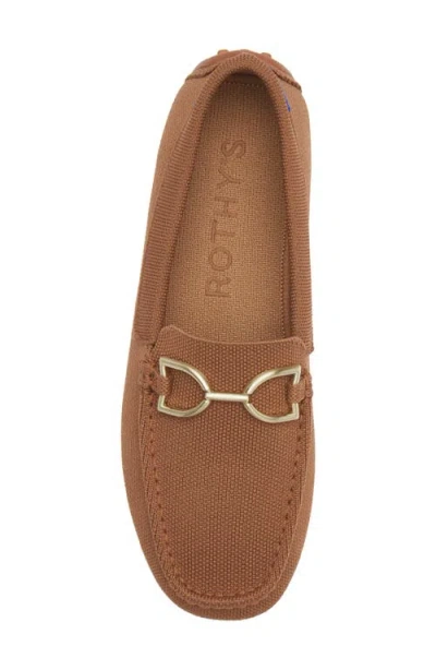 Rothys Rothy's The Double Bit Driver In Brown