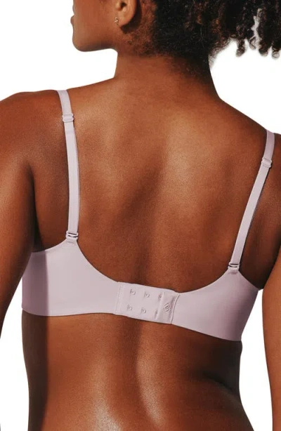 Thirdlove Zero Edge™ Wireless Push-up Bra In Purple