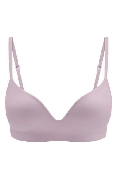 Thirdlove Zero Edge™ Wireless Push-up Bra In Purple