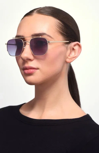 Bp. Gradient Aviator Sunglasses In Pattern