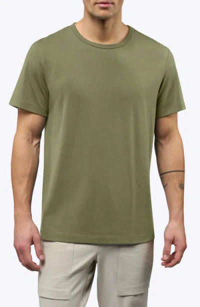 Cuts Ao Split Hem T-shirt In Green