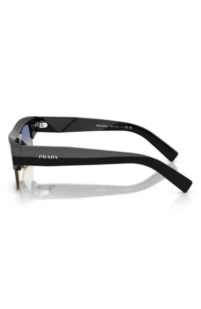 Prada 55mm Rectangular Sunglasses In Multi