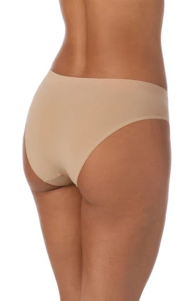 Dkny 3-pack Seamless Litewear Bikinis In Multi