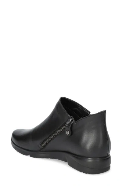 Mephisto Romia Double Zip Bootie In Black