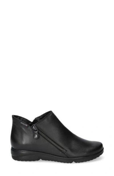 Mephisto Romia Double Zip Bootie In Black
