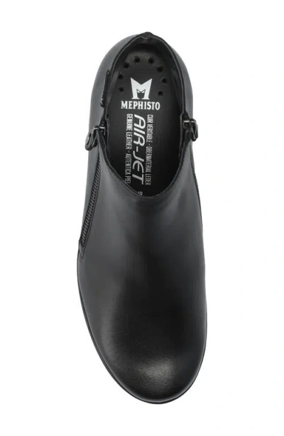 Mephisto Romia Double Zip Bootie In Black