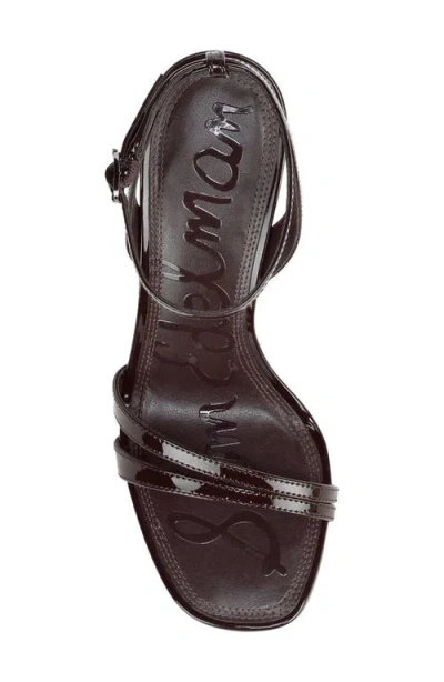 Sam Edelman Junie Ankle Strap Sandal In Brown
