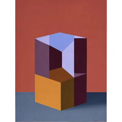 Forma Art Studio Form And Structure No. 07 Geometric Abstract Art Print In Multi