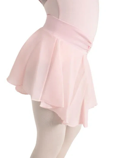 Capezio Pull On Skirt Georgette In Pink