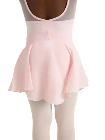 Capezio Pull On Skirt Georgette In Pink