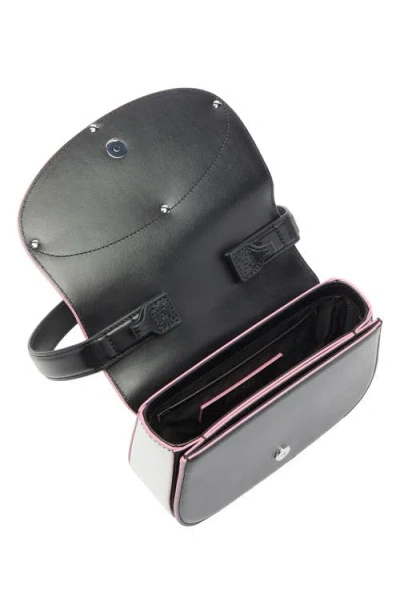 Diesel Compact Shoulder Bag Adjustable Crossbody Strap In Black