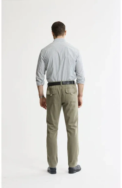 Jachs Rayon Lyocell Pull On Pants In Green