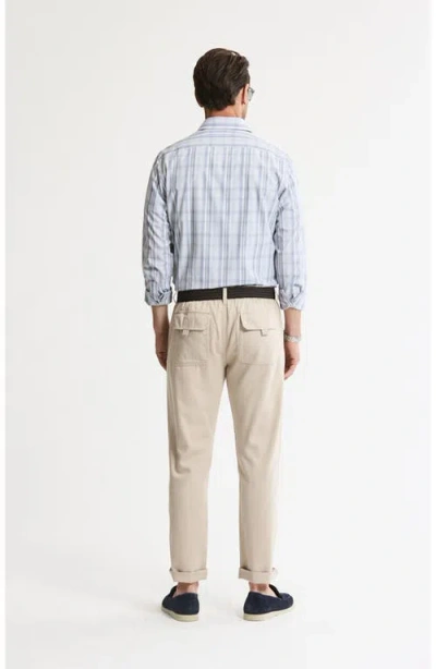 Jachs Rayon Lyocell Pull On Pants In Neutral