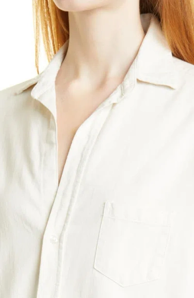 Frank & Eileen Eileen Relaxed Button-up Shirt In White
