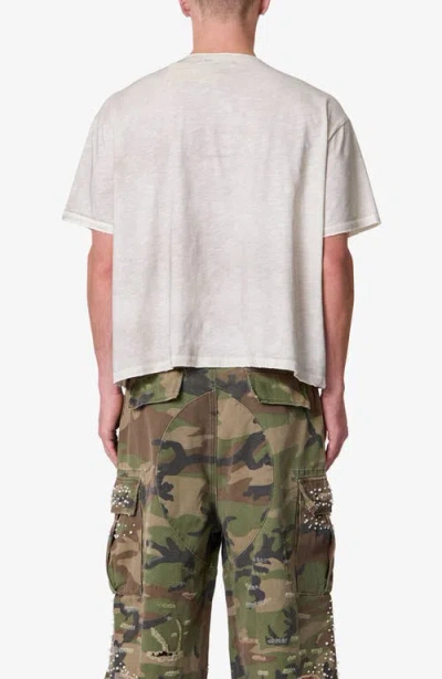 Mnml Do Not Return Distressed Graphic T-shirt In White