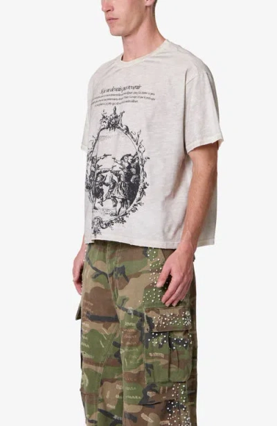 Mnml Do Not Return Distressed Graphic T-shirt In White